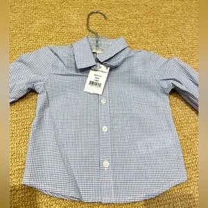 NWT 12M baby boy Oxford shirt